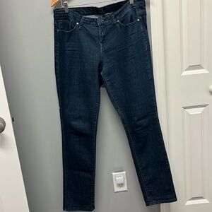 Seven7 Cotton/Poly/Spandex Straight Leg Low Rise Jeans 33” W x 32”L